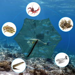 Foldable Ejoyous bait trap designed for easy transport and quick setup.