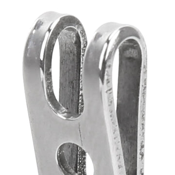 Ejoyous durable silver clip suited for hiking and camping adventures.