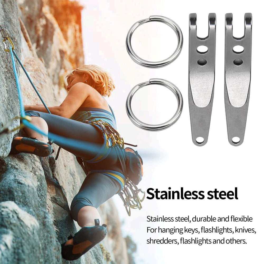 Ejoyous multifunctional clip for hanging keys and small tools.