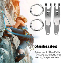 Ejoyous multifunctional clip for hanging keys and small tools.