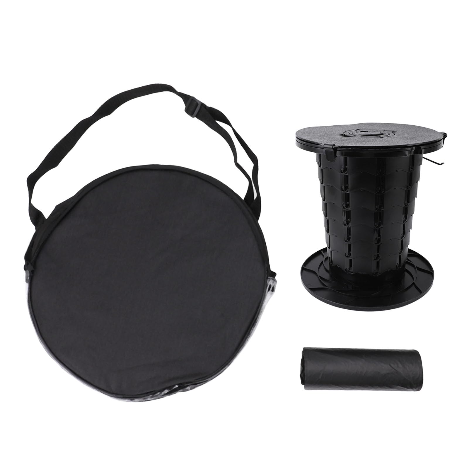 Ejoyous portable toilet assembly highlights simple setup.