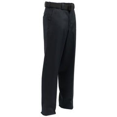Elbeco Textrop2 4-pocket pants navy, front view, flexible waistband for secure duty belt