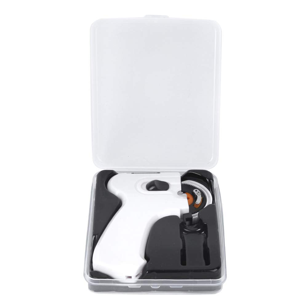 Electric Fishing Hook Tier Tool front view showing white PC/ABS housing