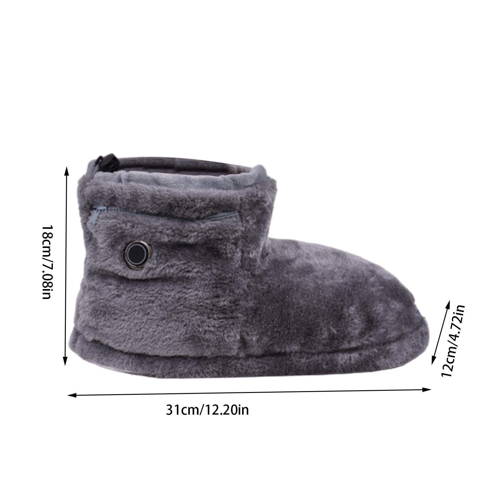 Electric Heated Booties carbon-heating-plate delivers rapid heat to feet.