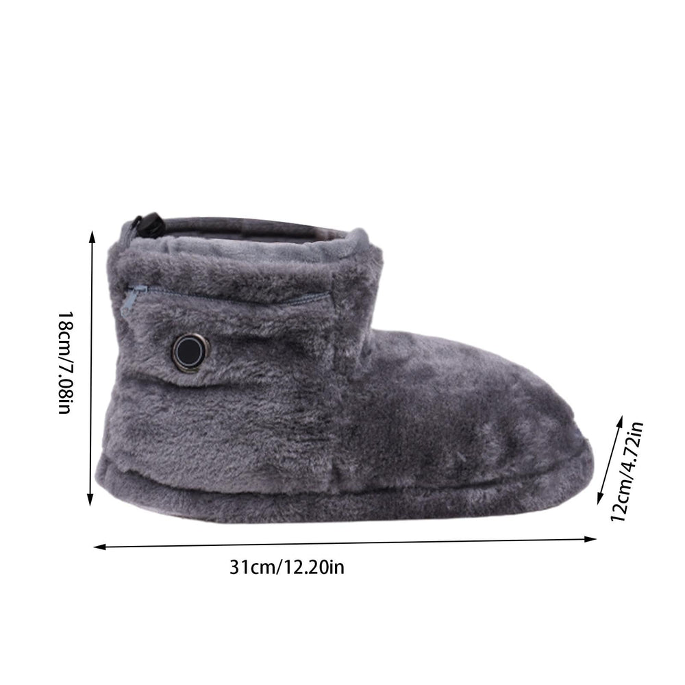 Electric Heated Booties carbon-heating-plate delivers rapid heat to feet.