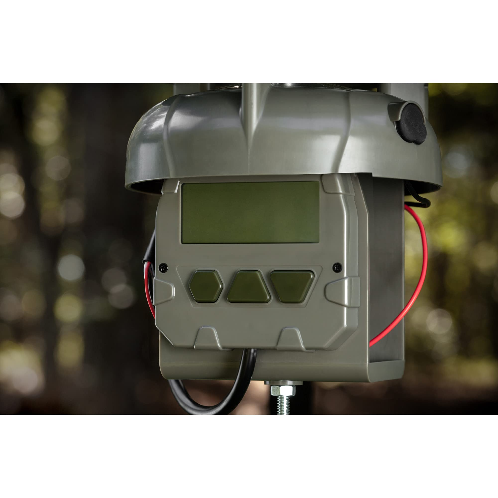 Electric varmint guard with safety switch