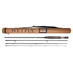 4-piece 5WT 9ft carbon fiber rod ready for travel