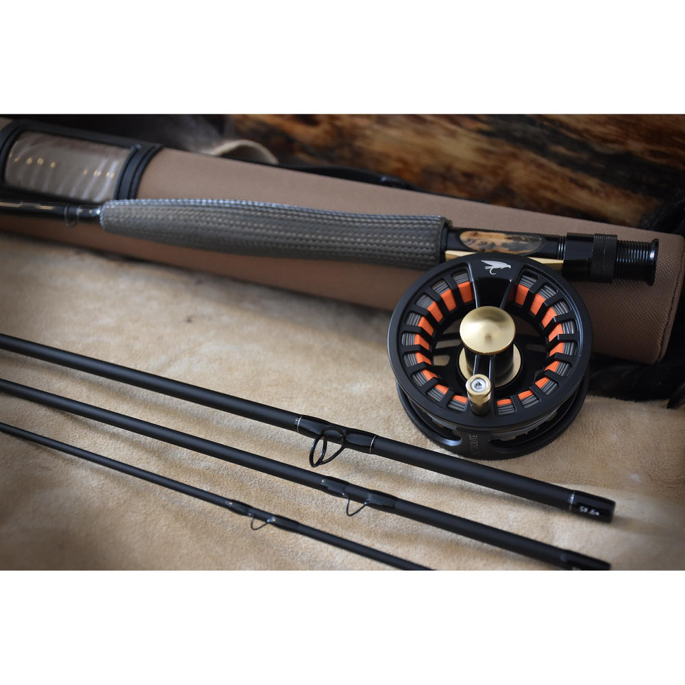 Reel pre-loaded with line ready to fish