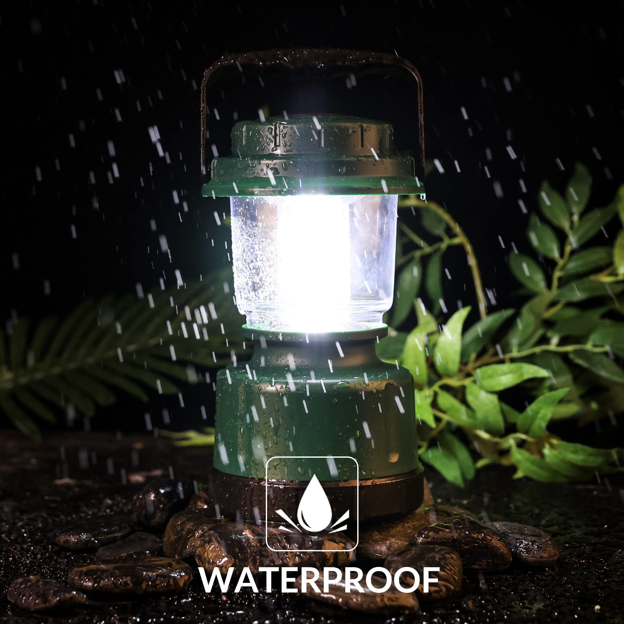 Elesall LED Camping Lantern ideal for camping and hiking outdoors.