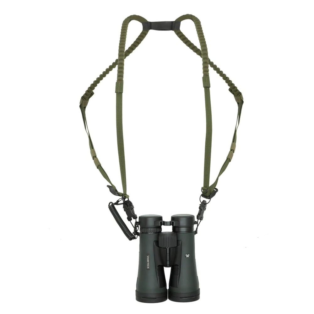 Elevation Hunt harness main view shows quick access and stable carry.