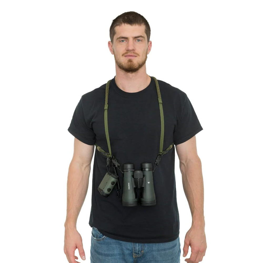 Elevation Hunt harness weather-ready design withstands field conditions.