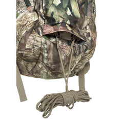 Elevation Suppression Silent Pack side view highlighting compact treestand carry