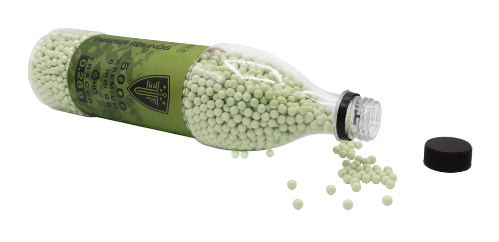 0.28-gram BB weight provides stable flight in play.