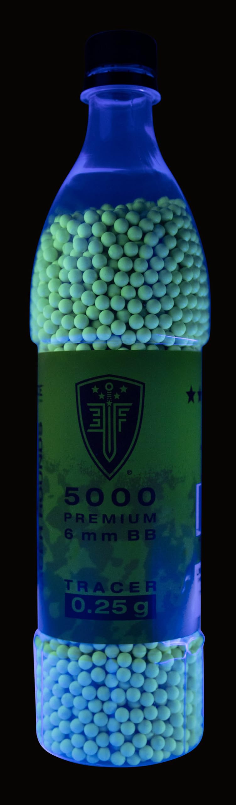 Elite Force Tracer BBS weighs 0.25g for stable performance.