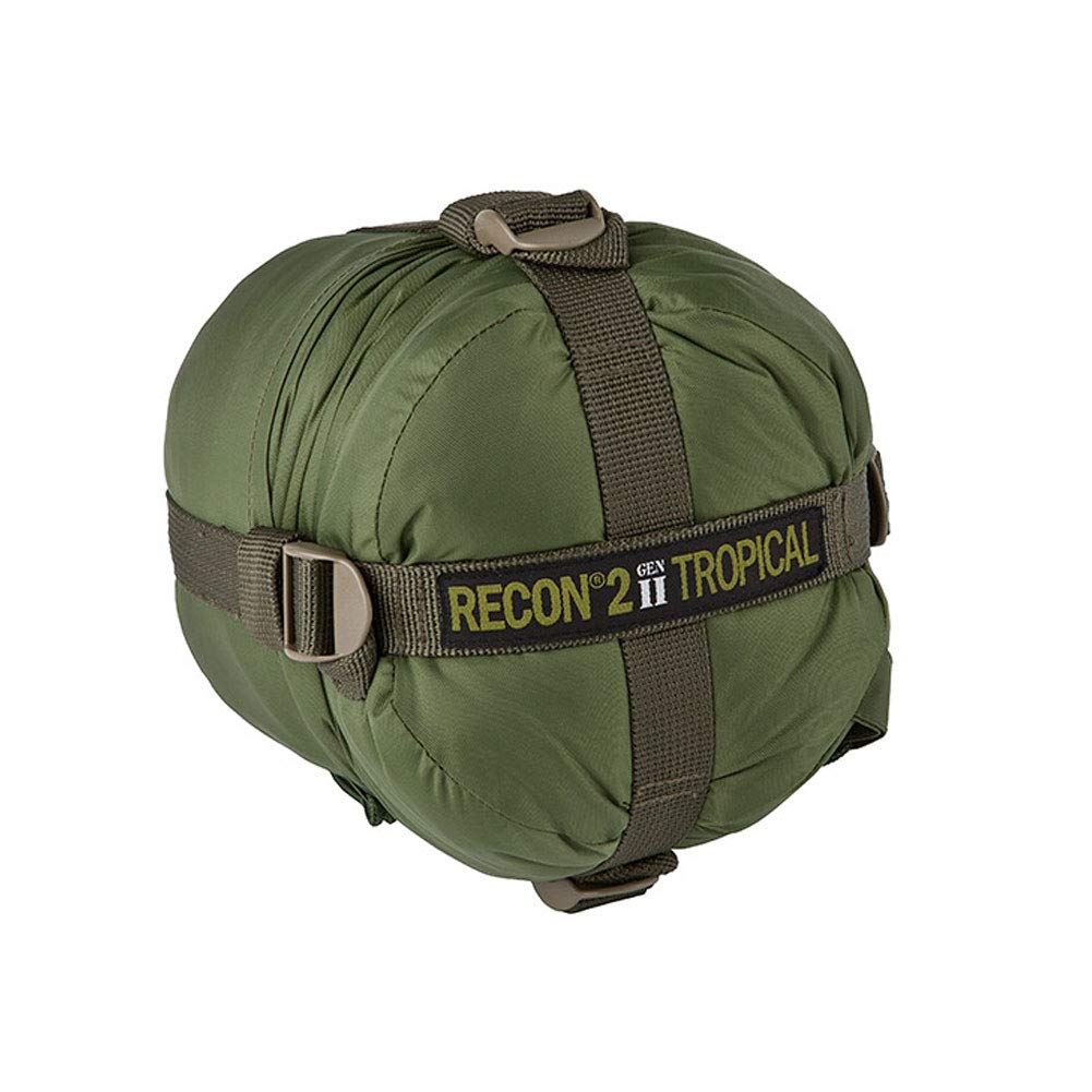 Elite Survival Systems Recon 2 Gen sleeping bag top view demonstrates compact warmth for camping
