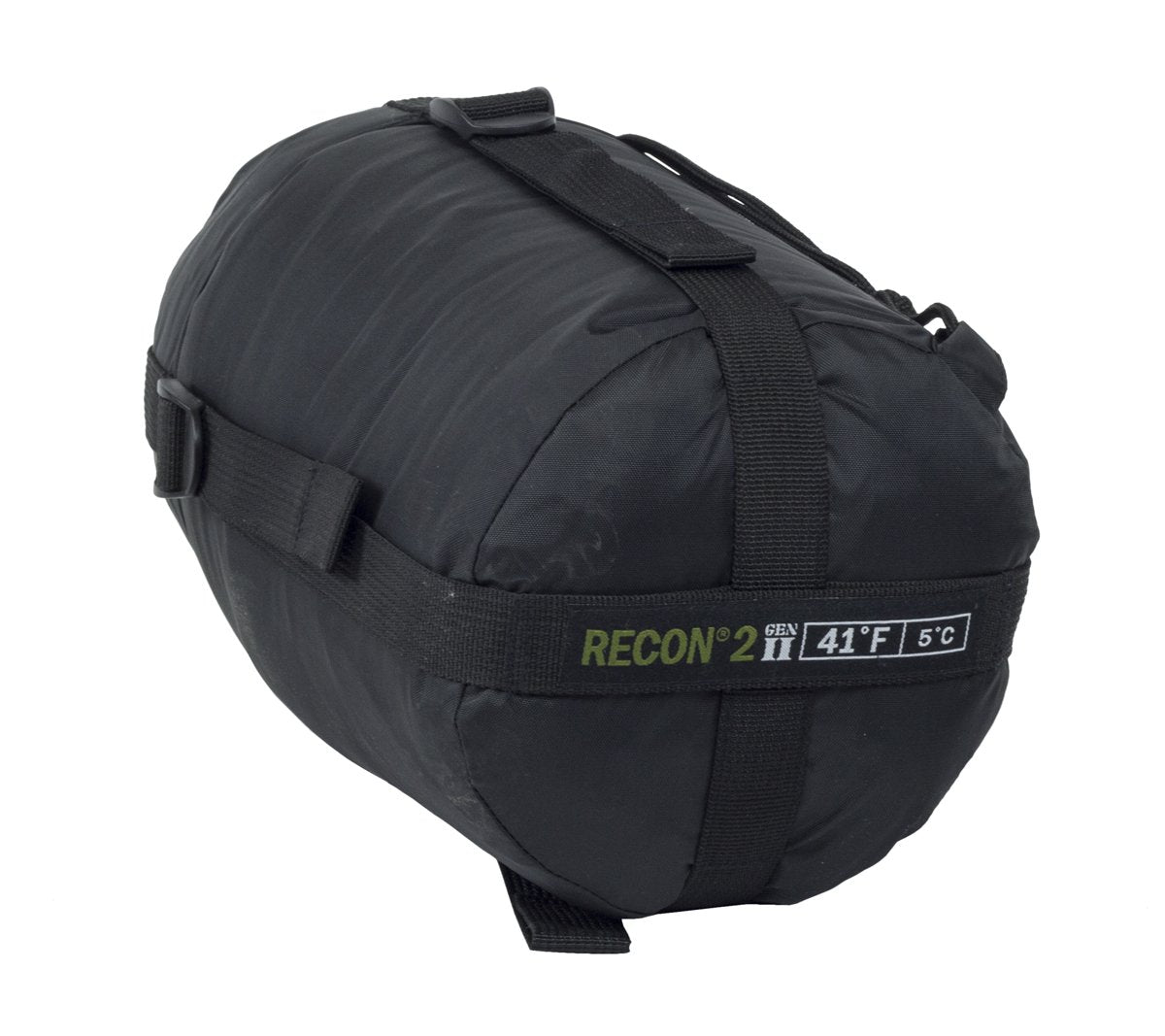 Elite Survival Systems Recon 2 top view shows 41°F warmth for cool nights