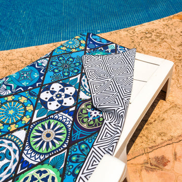 Elite Trend Lightweight Compact Towel - easy to pack on trips