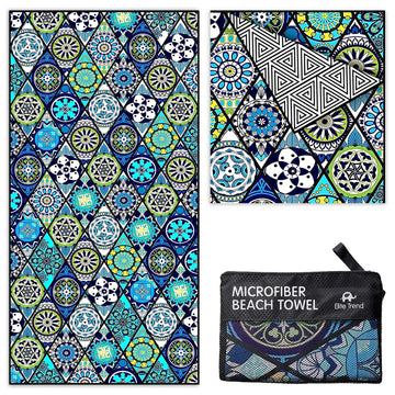 Elite Trend Quick Dry Towel extra large 78x35 inches for seaside lounging and fast drying