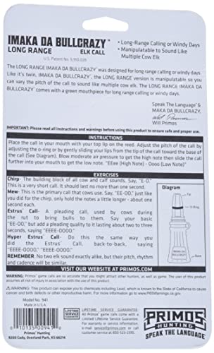 Long range calling feature on Primos Imaka Da Bullcrazy Call