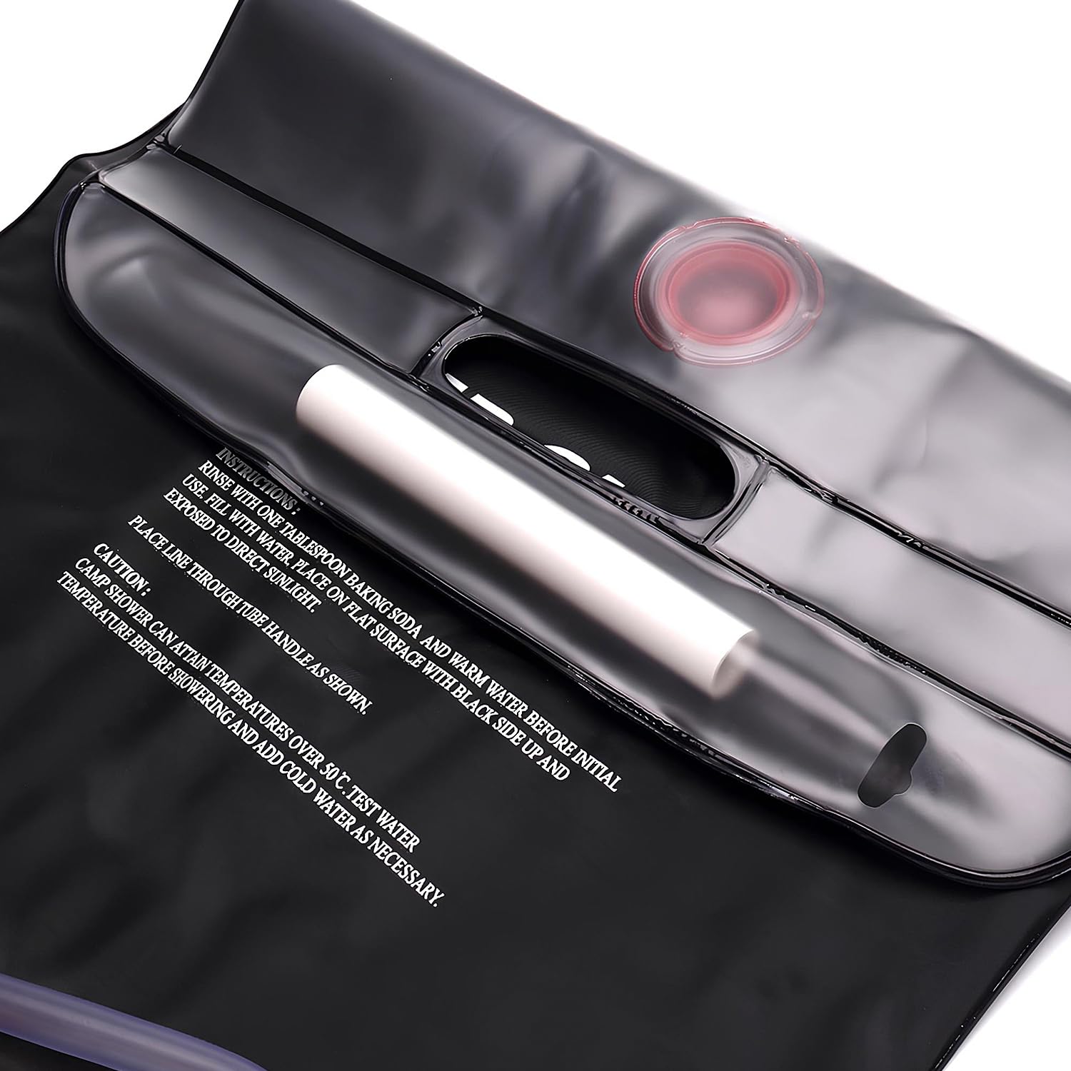 ELK solar shower bag sun heating provides warm water on sunny days