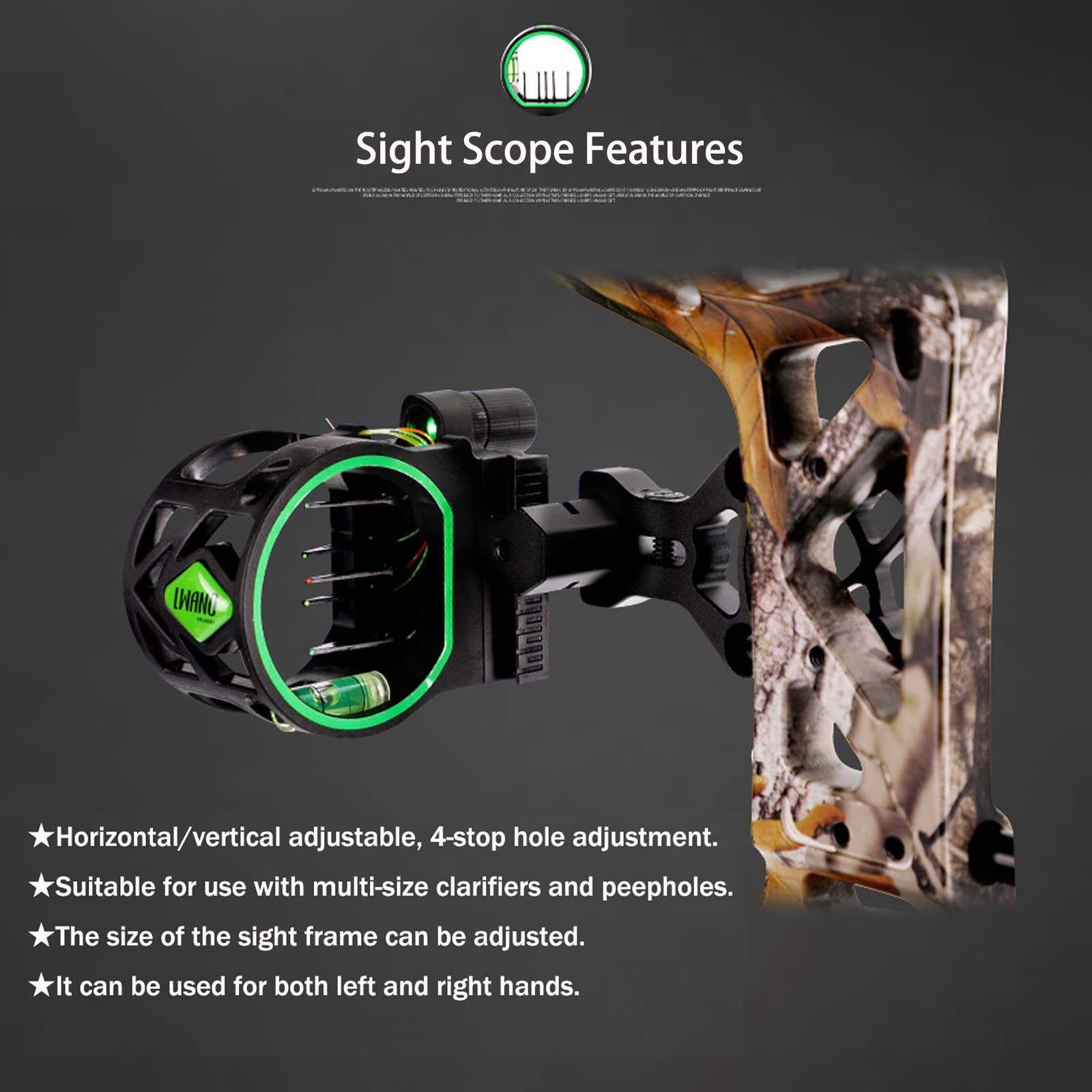 Elkrich left-right hand compatibility with flip installation simplifies setup for any archer