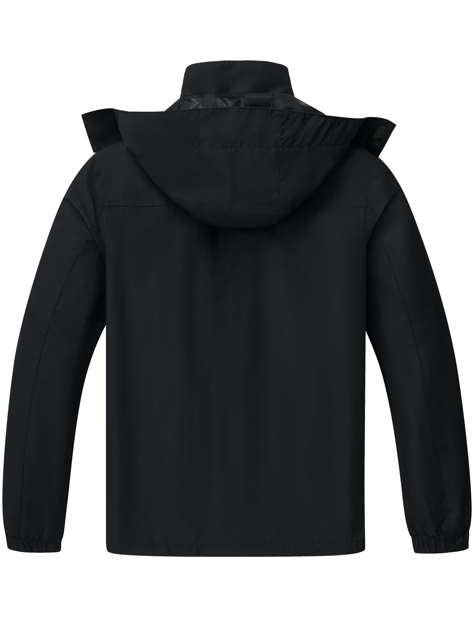 ELLSWOS raincoat side pockets provide secure storage for keys during outdoor adventures on the trail