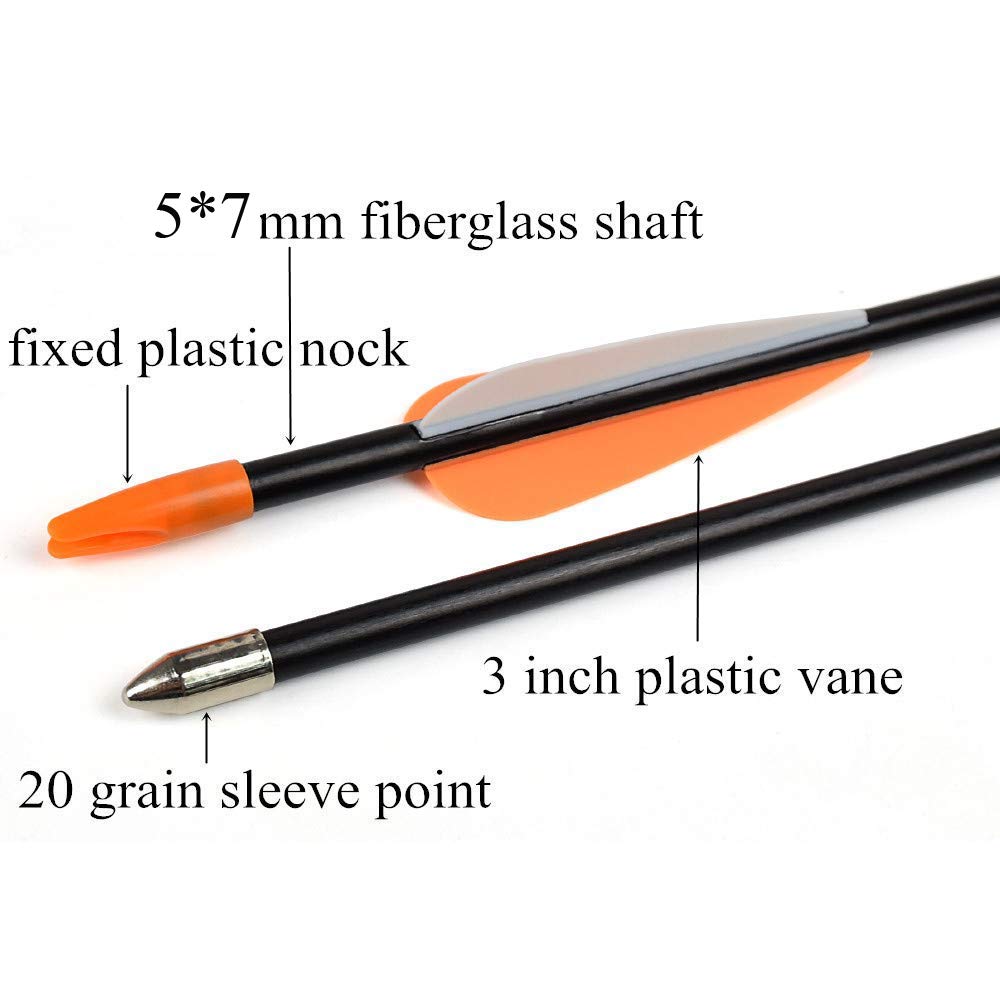 Elong Outdoor arrow with fixed-point safety for beginners.