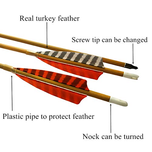 ELONG OUTDOOR carbon arrows 30in spine 600 for consistent flight