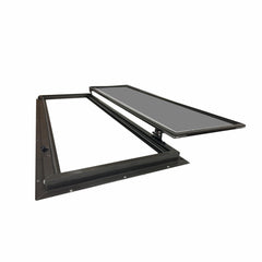 Elusive Wildlife glass-panel deer blind window offers superb visibility in harsh conditions