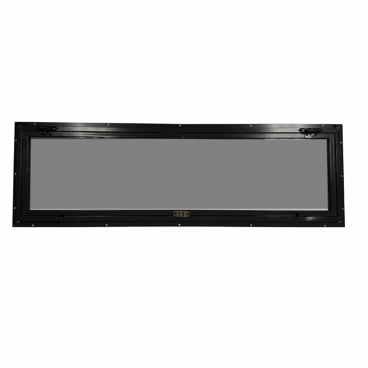 Elusive Wildlife Original Deer Blind Window glass pane delivers clear visibility in harsh weather.