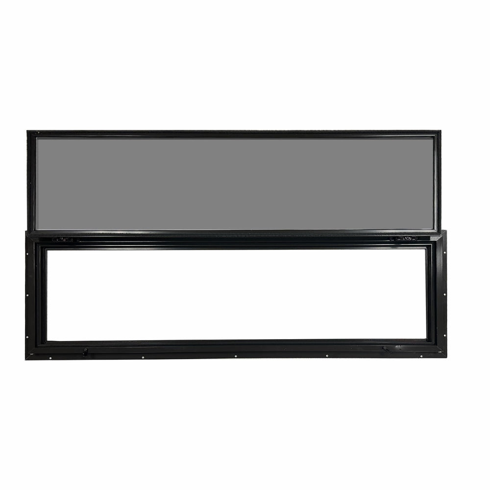 Elusive Wildlife Original Deer Blind Window swing sash opens smoothly for flexible shooting angles.