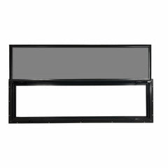 Elusive Wildlife Original Deer Blind Window swing sash opens smoothly for flexible shooting angles.