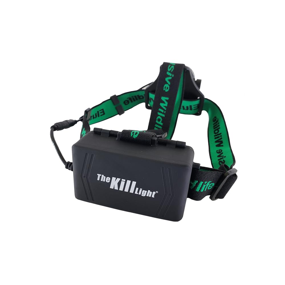 Elusive Wildlife headlamp dual battery pack for durability