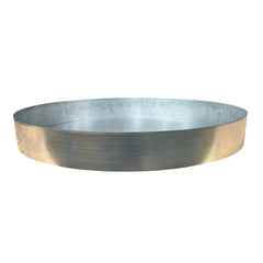 Elusive Wildlife heavy-duty lid close-up highlights the 3-inch lip for secure drum coverage.