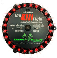 Elusive Wildlife Kill Light magnetic mounting to control box for quick placement.