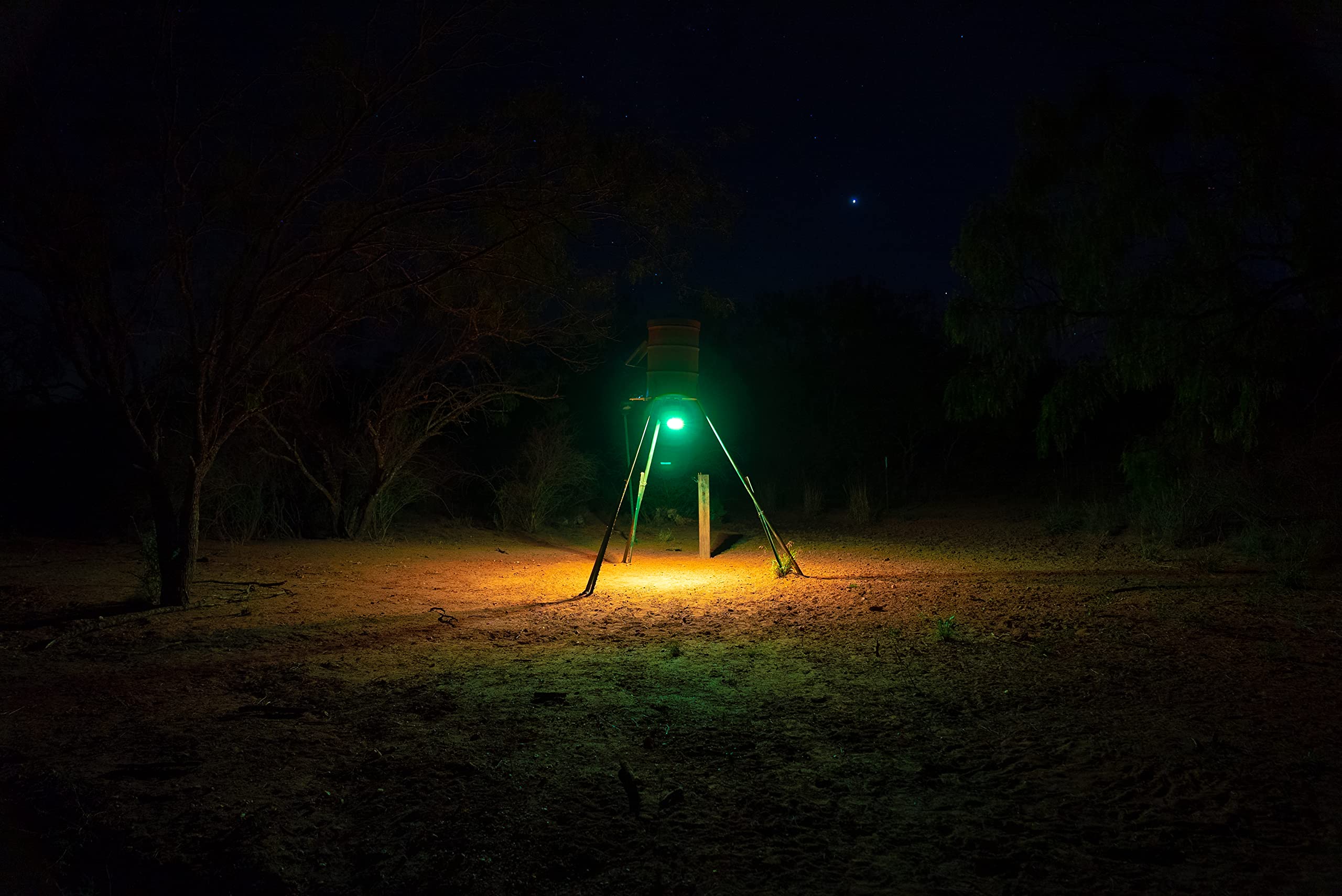Elusive Wildlife Kill Light run time and brightness options from 1 minute to all night.