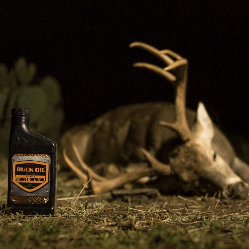 Elusive Wildlife Buck Oil at mineral site creating scent trail