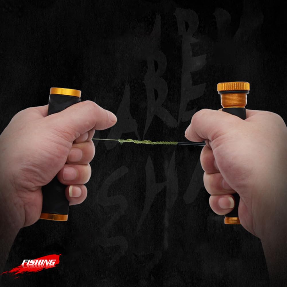 Elvaesther knot puller tool in use with anti-slip grip for secure handling