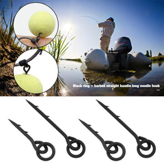 Pair of 10mm boilie spikes with ring