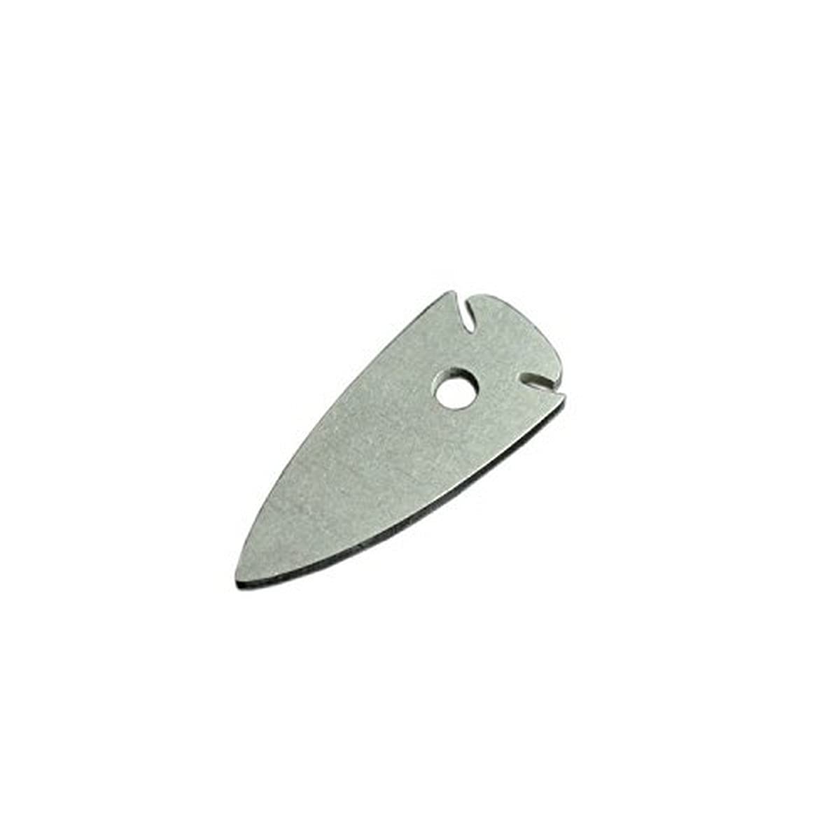 EmberLit Strike-A-Light Arrow Head steel close-up showing rugged spark capability.