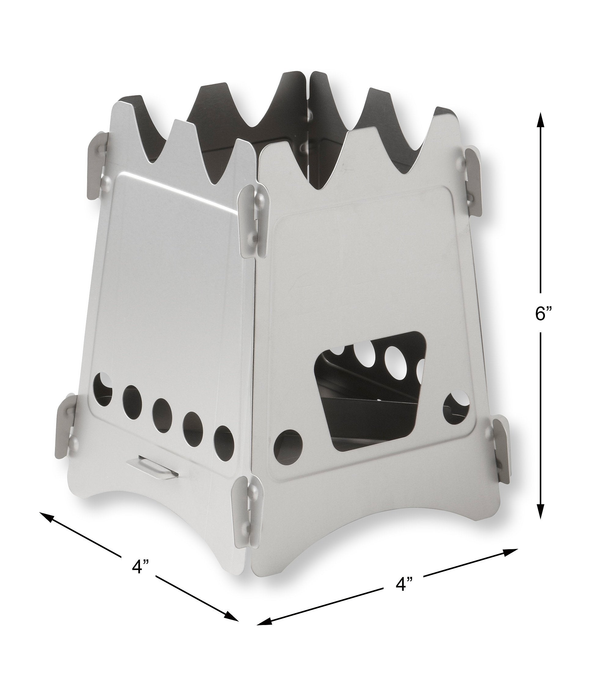 Emberlit Titanium UL stove, proudly made in the USA for rugged reliability.