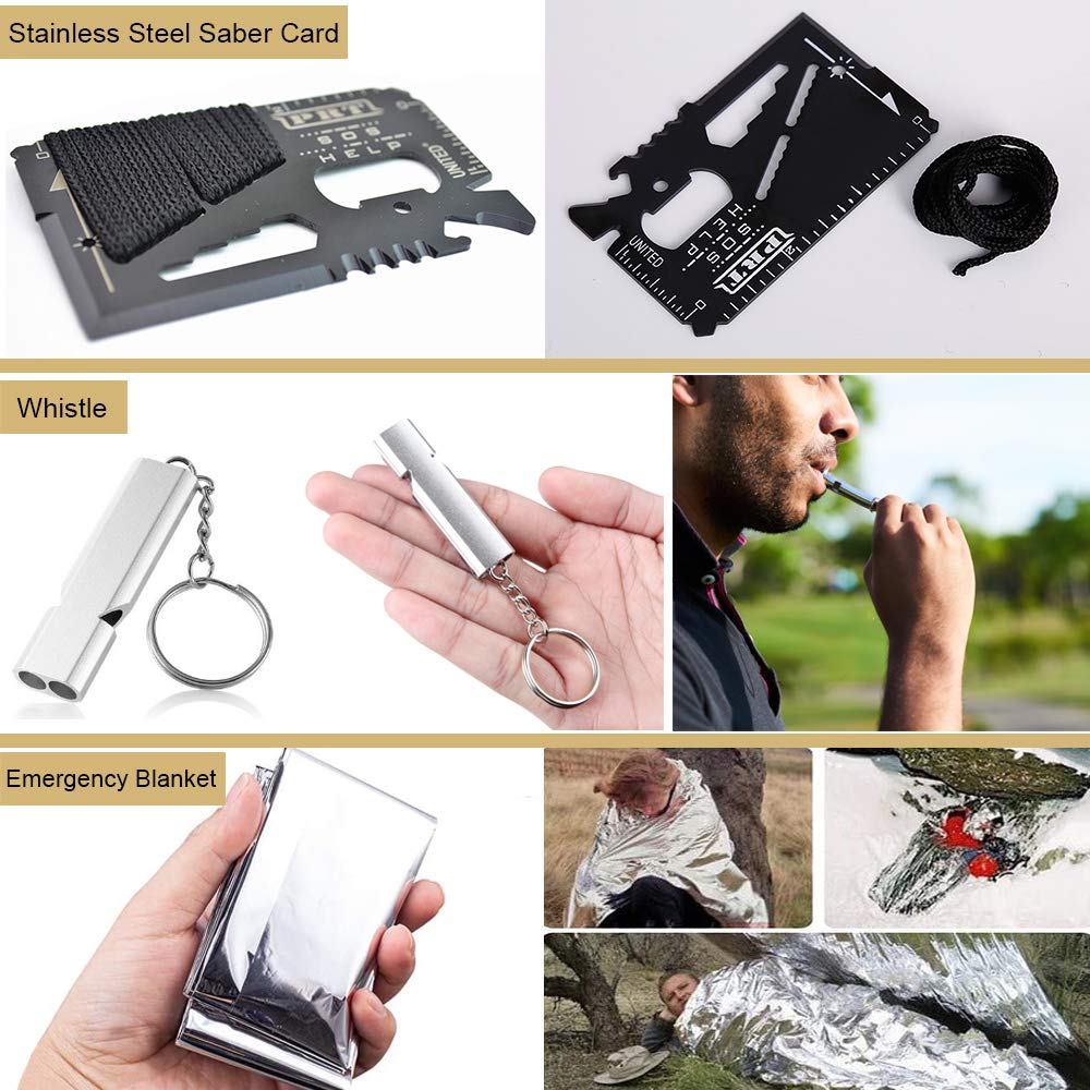 EMDMAK outdoor survival kit gift box ready for gifting