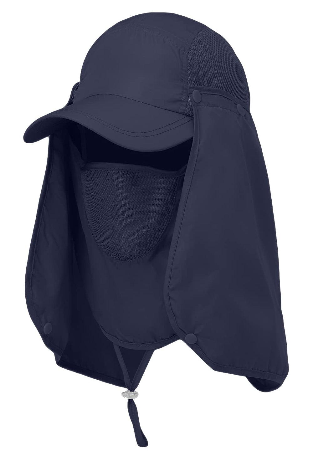 EMEM Apparel Sun Cap Fishing Hat with 360-degree UV protection and neck flap for outdoor adventures.