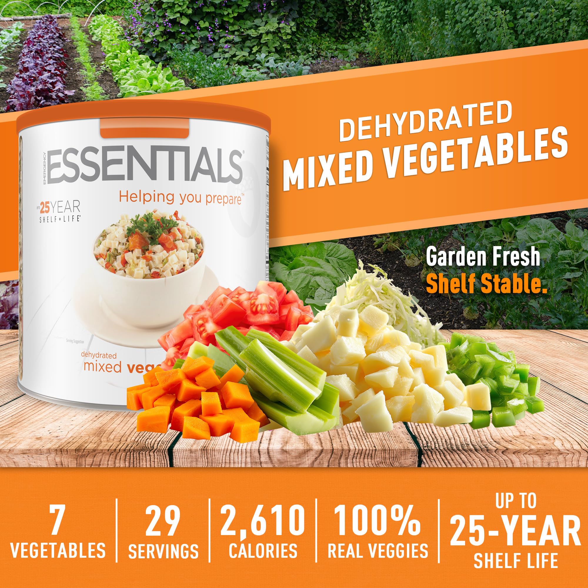 Stew and stir-fry friendly blend from Emergency Essentials improves meal versatility in tight times.