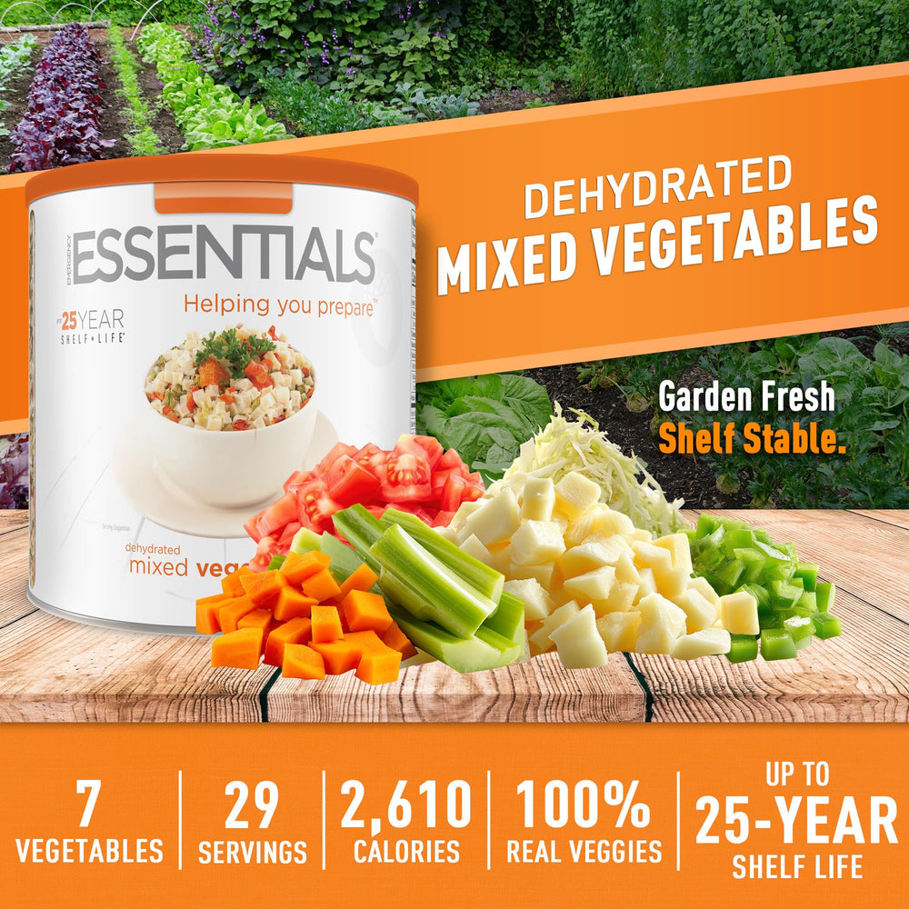Stew and stir-fry friendly blend from Emergency Essentials improves meal versatility in tight times.
