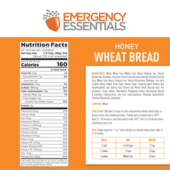 Emergency Essentials just-add-water mix shown with bowl for quick bread preparation.