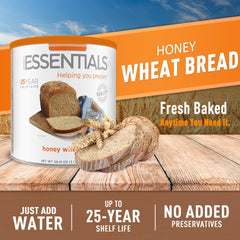 Emergency Essentials sliced bread ready to toast, highlighting versatile meal options.