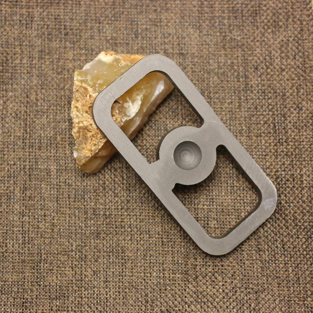 Emergency fire starter carbon steel compact for quick ignition.