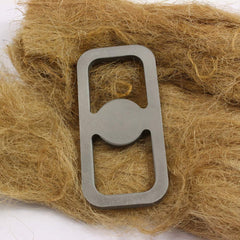 Emergency fire starter in hiking gear for outdoor reliability.