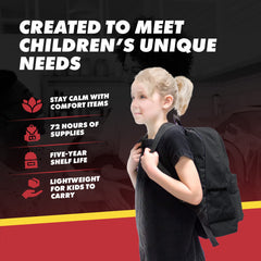 Emergency Zone Keep-Me-Safe deluxe USA-made SOS bars provide reliable kid nutrition.